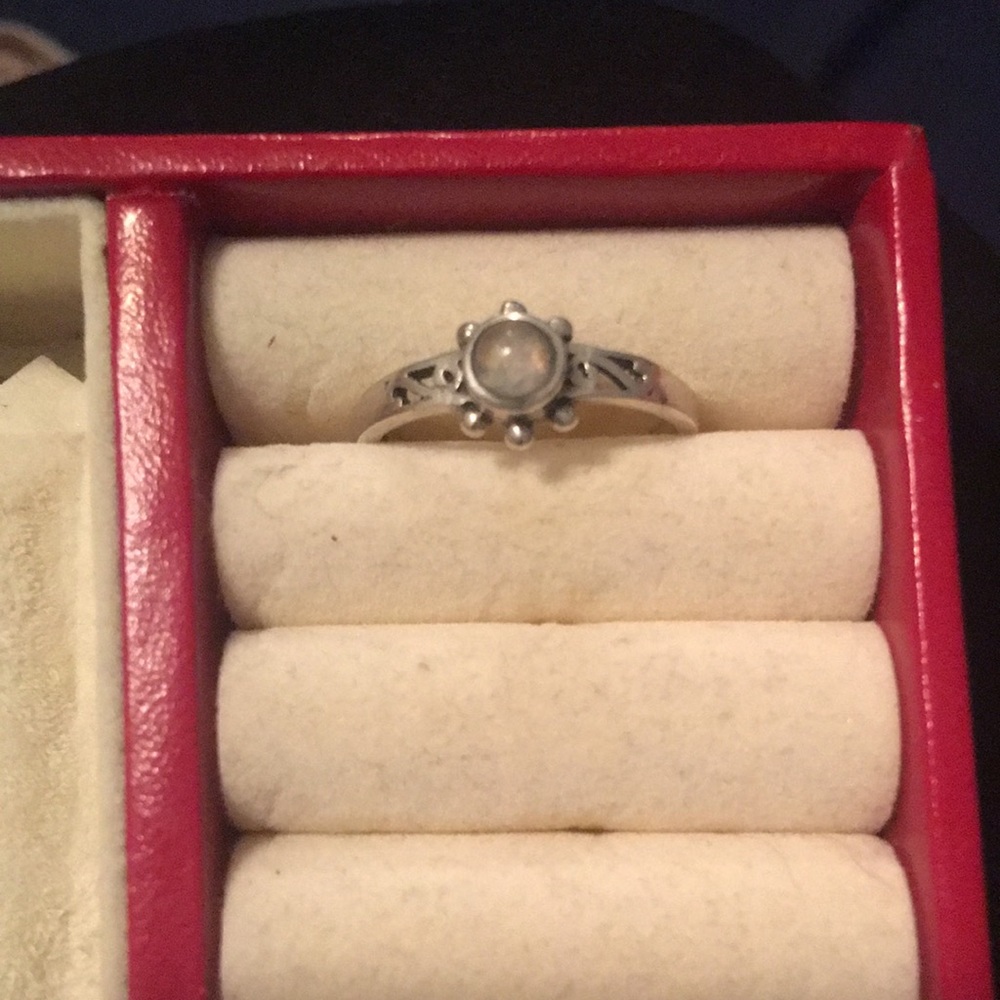 Moonstone ring